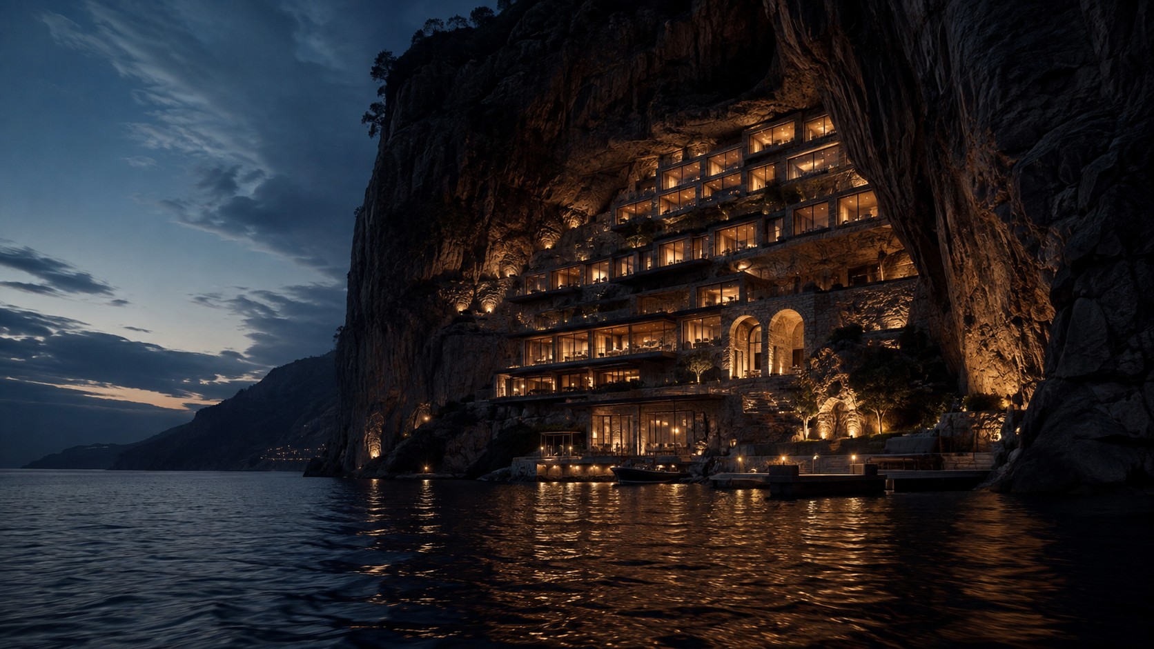 NOCTIS cliff hotel concept